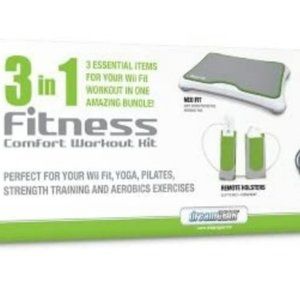 3-in-1 Wii Fit Fitness Comfort Workout Kit